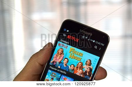Netflix Mobile App.