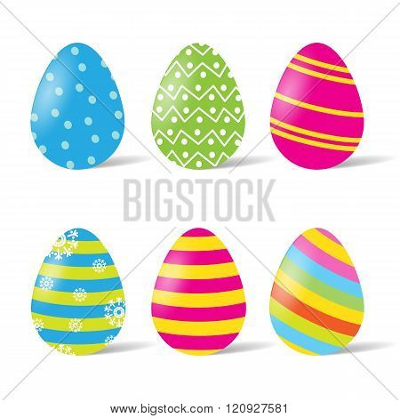 Easter eggs design.