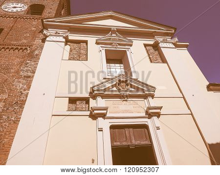 Santa Maria Church In San Mauro Vintage