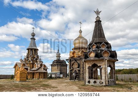 Voskresensky New Jerusalem Monastery. Village Sukharevo. Russia