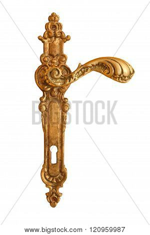 Old Brass Handle