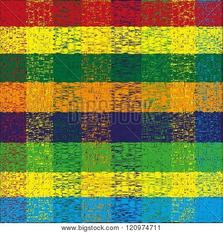 Colorful openwork pattern into the cell