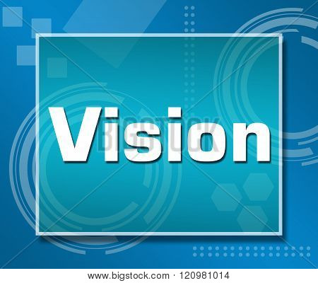 Vision Blue Abstract Background