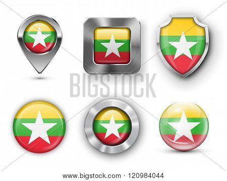 Country Flag Bages