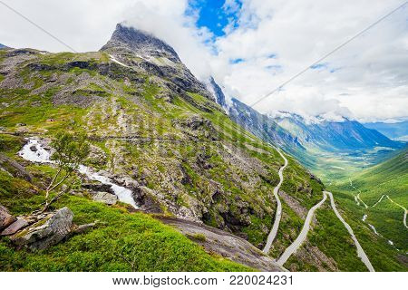 Geiranger At Geirangerfjord, Norway