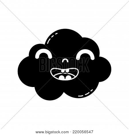 Contour Happy And Cute Cloud Kawaii Weather