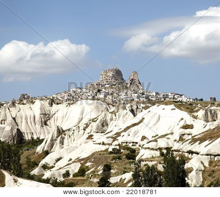 Uchisar visualizzati da Goreme Kapadokya