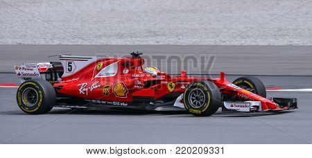 Kimi Raikkonen Of The Scuderia Ferrari