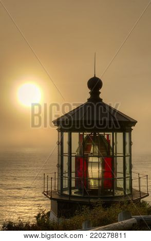 Cape Meares Lighthouse on Oregon's Pacific Coast