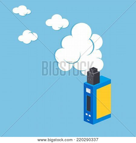Isometric Block Electric Cigarette Personal Vaporizer