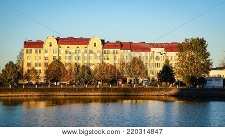 Cityscape Of Vyborg, Russia