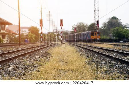 Old Railway Junction Landscape