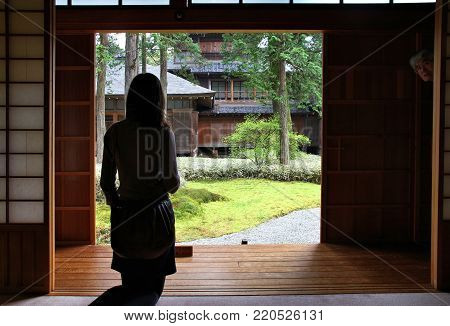 Nikko, Japan - May 6, 2012: Tamozawa Imperial Villa In Nikko, Japan. The Historic Villa Has 106 Room