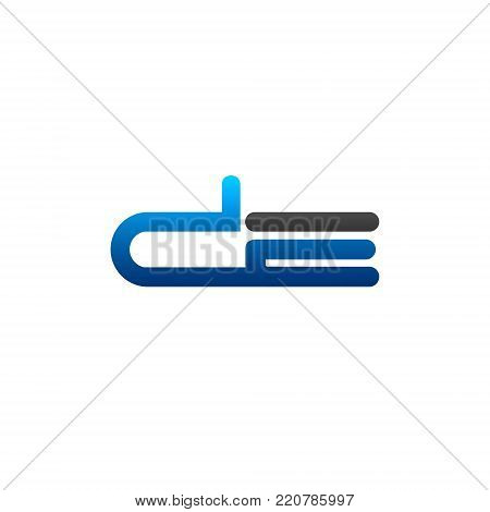 3d A letter with swoosh arrows Initial alphabet Logo design Template