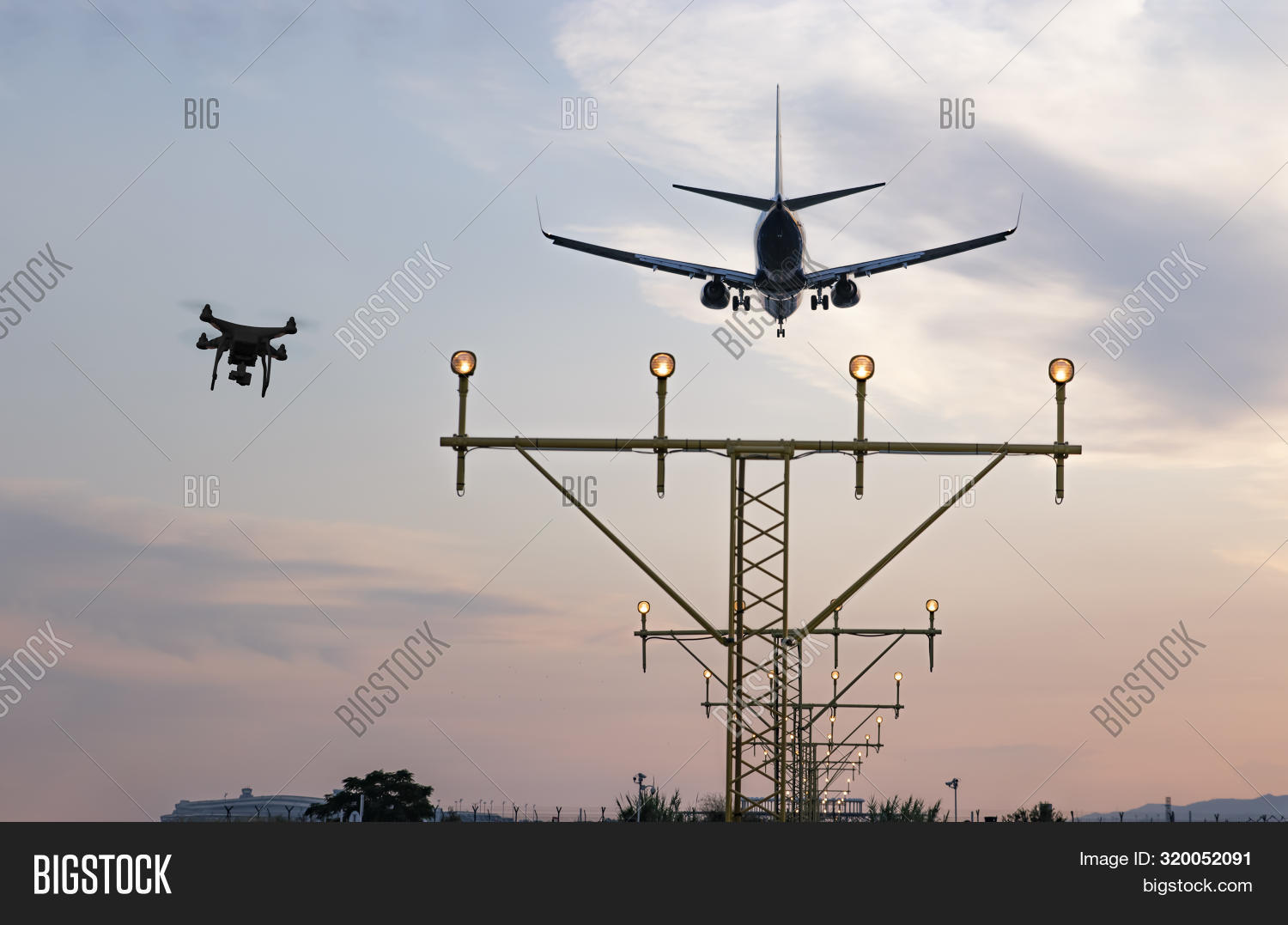 Drone Flying Airport Image & Photo (Free Trial) Bigstock