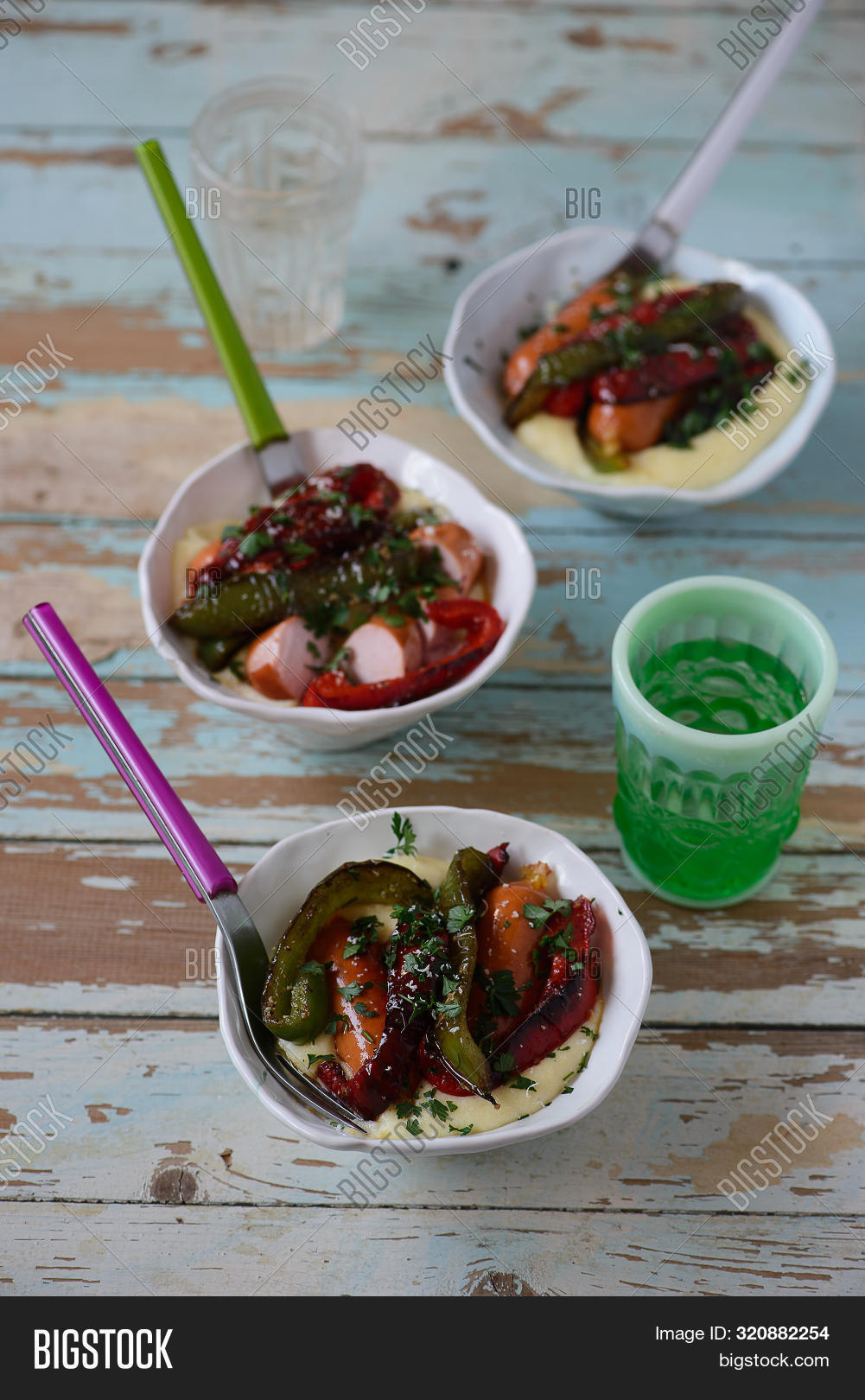 Creamy Polenta Chicken Image & Photo (Free Trial) Bigstock