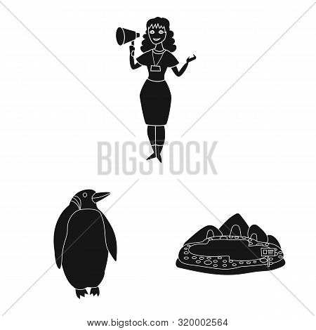 Vector Illustration Of Fauna And Entertainment Symbol. Set Of Fauna And Park Stock Vector Illustrati