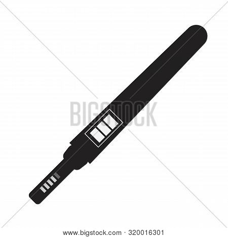Pragnancy Test Icon On White Background. Flat Style. Pragnancy Test Icon For Your Web Site Design, L