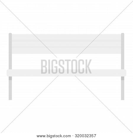 White Park Bench Icon Vector & Photo (Free Trial) | Bigstock