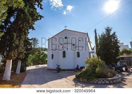 The Small Authentic Streets Of Spetses Island