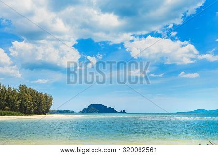 Pakmeng Beach In The Southern Of Thailand.