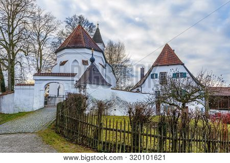 St. Walburgis Church In Seeon-seebruck, Bavaria, Germany