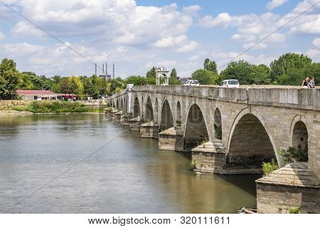 Edirne,turkey-august 4,2019.edirne Is A Gateway Of Turkey Opening To Western World In Thrace, The Fi