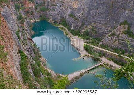 Big America Canyon Near Prague, Czech Republic