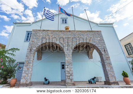 The Small Authentic Streets Of Spetses Island