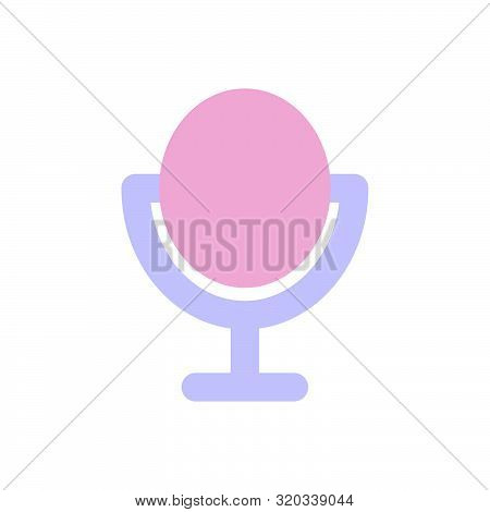 Flat Pink Purple Beauty Makeup Product Icon, Elegant Morandi Color Cosmetic Item, Fashion Accessorie