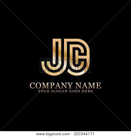 Jc Monogram Logo Inspirations, Letters Logo Template,clean And Creative Designs