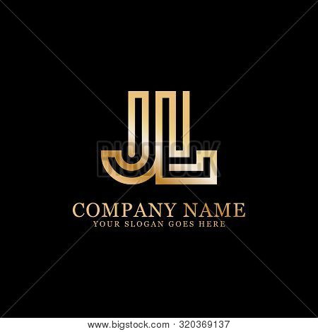 Jl Monogram Logo Inspirations, Letters Logo Template,clean And Creative Designs