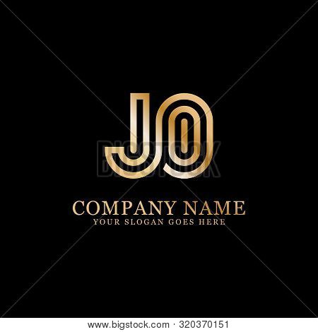 Jo Monogram Logo Inspirations, Letters Logo Template,clean And Creative Designs