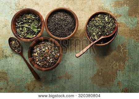 Spices And Herbs Collection For Cooking Healthy Meal