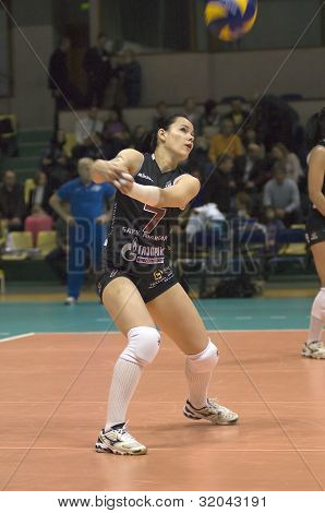 Světlana Kryuchkova. Libero volejbalový tým Dynamo Moskva