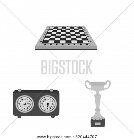 Vector Design Of Tactical And Play Logo. Collection Of Tactical And Thin Stock Vector Illustration.