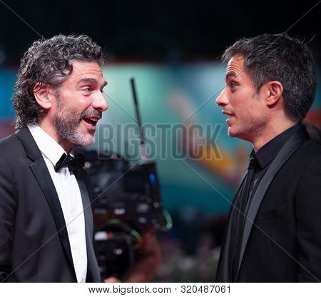 Gael Garcia Bernal, Leonardo Sbaraglia walks the red carpet ahead of the 