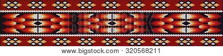 The Traditional Ornament Of The Inhabitants Of The East, The Arab World, In Which Rich Colors Attrac