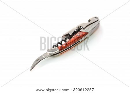 Sommelier Knife With Corkscrew And Bottle Opener With Open Bottle Foil Pruning Blade, Professionsl W