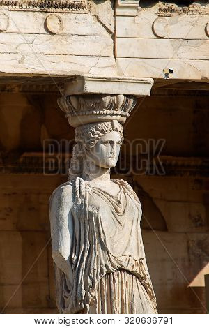 Porch Of The Caryatids, Athens