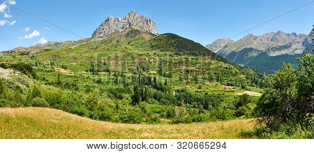 A View Of Pena Foratata In Huesca, Spain