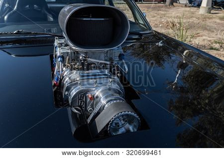 Plymouth Gtx On Display During Supercar Sunday Event.