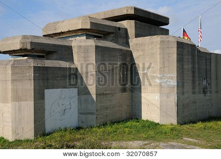 Francie, Blockhaus Le Grand v Batz Sur Mer