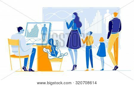 Poster Insurance Policy Family Medical Research. Physician Reviews Patients Health Indicators. Paren