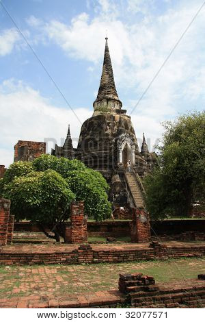 Ayutthaya, Thailand: Wat Prah Si Sanphet
