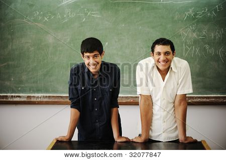 Teenage högskolestudent