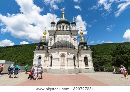Foros. Crimea - June 9. 2019. Church Of The Resurrection