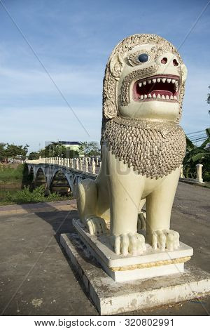 Cambodia Battambang Old Bridge