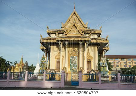 Cambodia Battambang Wat Sangkae Temple