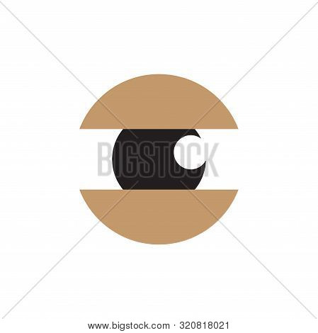 Abstract Eye Graphic Design Template Vector Isolated